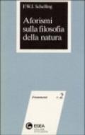 Aforismi sulla filosofia della natura