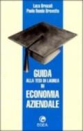 Guida alla tesi di laurea in economia aziendale