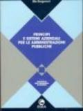 Principi e sistemi aziendali per le pubbliche amministrazioni