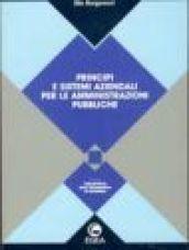 Principi e sistemi aziendali per le pubbliche amministrazioni