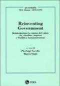 Reinventing government. Reinterpretare la catena del valore tra cittadino, impresa e pubblica amministrazione