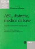 Asl, distretto, medico di base. Logiche e strumenti manageriali