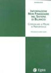 Informazioni non finanziarie nel sistema di bilancio. Comunicare le misure di performance