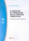 Il processo di formazione delle strategie competitive. Un modello per le imprese monobusiness