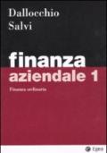 Finanza aziendale. 1.Finanza ordinaria