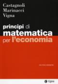 Principi di matematica per economia