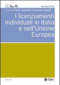 Licenziamenti individuali in Italia e nell'Unione Europea