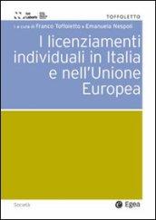 Licenziamenti individuali in Italia e nell'Unione Europea