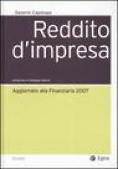 Reddito d'impresa. Aggiornato alla finanziaria 2007