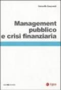 Management pubblico e crisi finanziaria