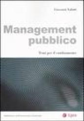 Management pubblico. Temi per il cambiamento