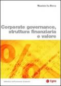 Corporate governance, struttura finanziaria e valore