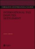 International tax disputes settlement