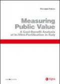 Measuring public value. A cost benefit analysis of in vitro fertilisation in Italy