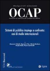 OCAP. Osservatorio sul cambiamento delle amministrazioni pubbliche (2011). 3.Sistemi di pubblico impiego a confronto. Casi di studio internazionale