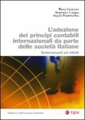 Adozione dei principi contabili internazionali da parte delle società italiane