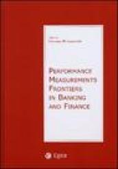 Performance Measurements Frontiers in Banking and Finance