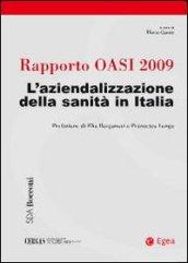 Rapporto Oasi 2009. L'aziendalizzazione della sanità in Italia