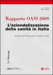 Rapporto Oasi 2009. L'aziendalizzazione della sanità in Italia