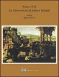 Roma 1536. Le observationes di Johann Fichard