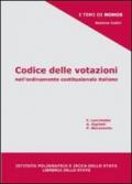 Codice delle votazioni nell'ordinamento costituzionale italiano