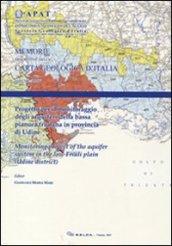 Progetto per il monitoraggio degli acquiferi della bassa pianura friulana in provincia di Udine. Con CD-ROM