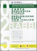 Carta geologica d'Italia alla scala 1:50.000 F°025 Rabbi con note illustrative. Ediz. italiana e tedesca