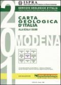 Carta geologica d'Italia alla scala 1:50.000 F° 201. Modena. Con note illustrative. Ediz. illustrata