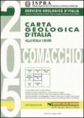 Carta geologica d'Italia 1:50.000 F° 205. Comacchio. Con note illustrative. Ediz. illustrata