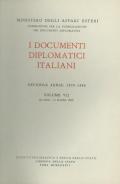 I documenti diplomatici italiani. Serie 2ª (1870-1896). Vol. 7: 25 marzo-31 dicembre 1876.