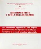 Situazioni di fatto e tutela della detenzione