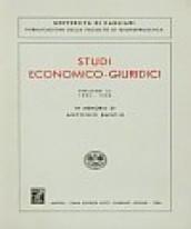 Studi in memoria di Antonio Basciu. 1.