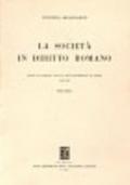 La società in diritto romano