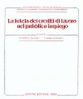 La tutela dei crediti di lavoro nel pubblico impiego