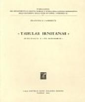 Tabulae irnitanae. Municipalità e «Ius romanorum»