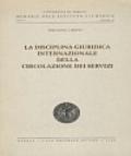 La disciplina giuridica internazionale della circolazione dei servizi. I sistemi di liberalizzazione Gatt, Osce e Ce