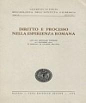 Diritto e processo nella esperienza romana. Atti del Seminario (Torino, 4-5 dicembre 1991)