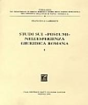 Studi sui «Postumi» nell'esperienza giuridica romana