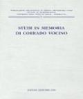 Studi in memoria di Corrado Vocino