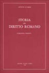 Storia del diritto romano