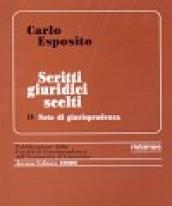 Scritti giuridici scelti. 4: Note di giurisprudenza