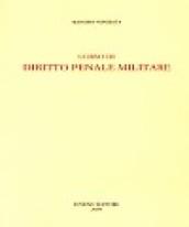 Corso di diritto penale militare