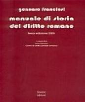 Manuale di storia del diritto romano