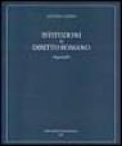Istituzioni di diritto romano. Ragguaglio
