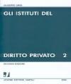 Gli istituti del diritto privato: 2