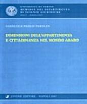 Dimensioni dell'appartenenza e cittadinanza nel mondo arabo