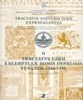 Tractatus varii excerpti ex tomis impressis. Venetiis 1548-1550