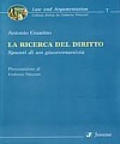 Ricerca del diritto. Spunti di un giusromanista