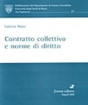 Contratto collettivo e norme di diritto