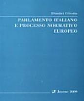 Parlamento italiano e processo normativo europeo